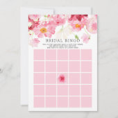 Spring Blossom BINGO Vrijgezellenfeest Game Kaart (Voorkant)