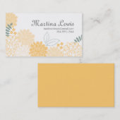 Spring Blossom Calling Card Contactkaartje (Voorkant / Achterkant)