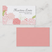 Spring Blossom Calling Card Contactkaartje (Voorkant / Achterkant)