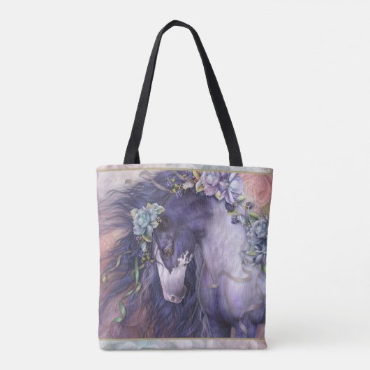 Spring Blossom Canvas tas (Achterkant)