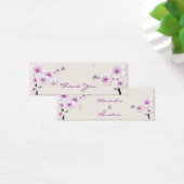 Spring Blossom Dank u Label Mini Visitekaartjes (Bureau)