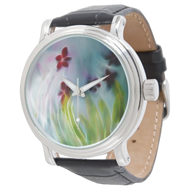Spring Blossom Digital Watch Horloge (Gekanteld)