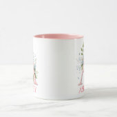 Spring Blossom gepersonaliseerde letter A - Aangep Mok (Midden)