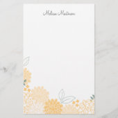 Spring Blossom - gepersonaliseerde schrijfbenodigd Briefpapier (Voorkant)