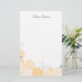 Spring Blossom - gepersonaliseerde schrijfbenodigd Briefpapier (Staand voorkant)