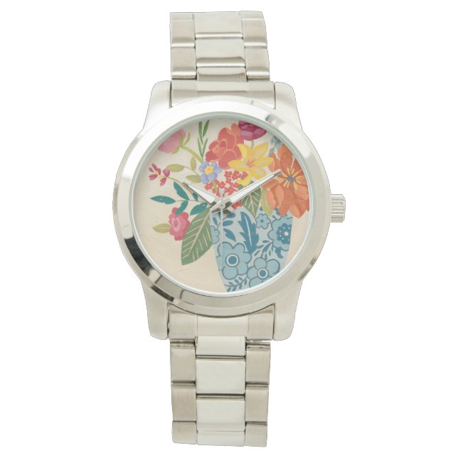 Spring Blossom I Horloge (Voorkant)