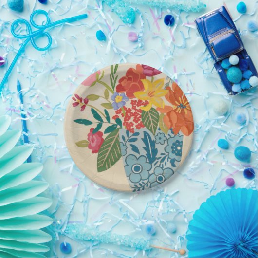 Spring Blossom I Papieren Bordje (Feest)