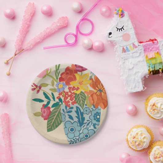 Spring Blossom I Papieren Bordje (Feest)