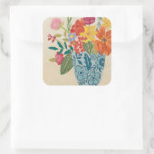 Spring Blossom I Vierkante Sticker (Tas)