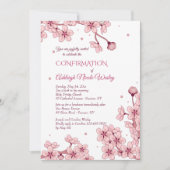 Spring Blossom Invitation Kaart (Voorkant)