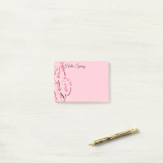 Spring Blossom-it-Notes Post-it® Notes (Op bureau)