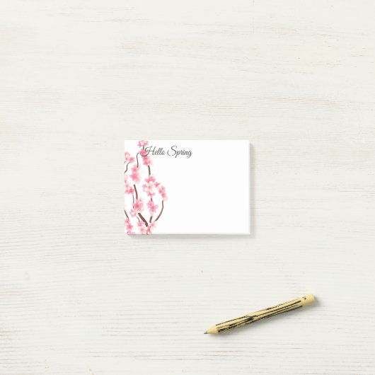 Spring Blossom-it-Notes Post-it® Notes (Op bureau)