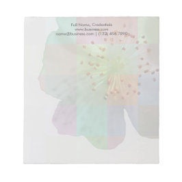 Spring Blossom Kleurrijke Geometrische Fine Art Notitieblok