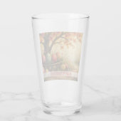 Spring Blossom Magic met paaseieren pracht Glas (Achterkant)