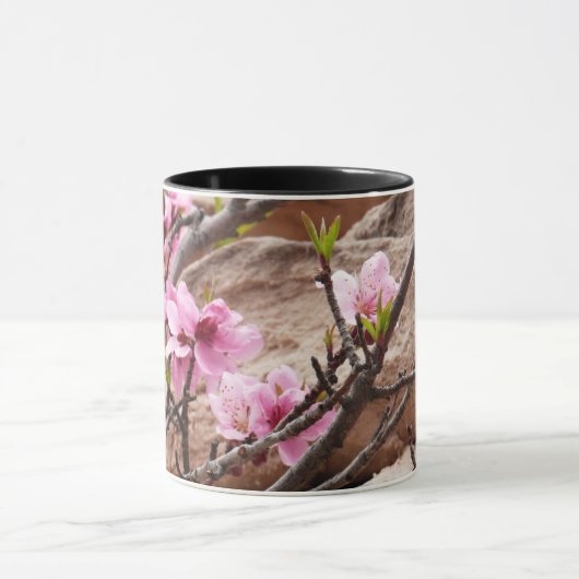 Spring Blossom op Zion Rocks Mok (Midden)