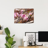 Spring Blossom op Zion Rocks Poster (Thuiskantoor)