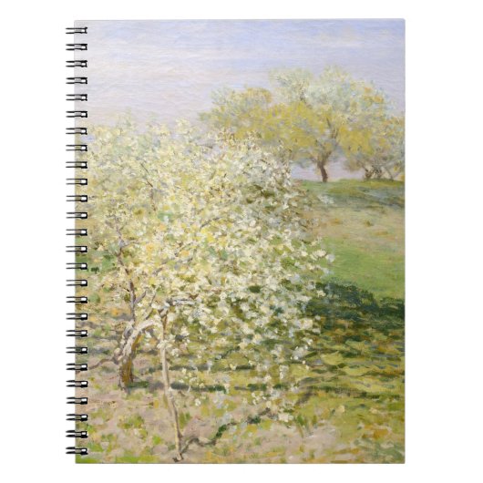 Spring Blossom Orchard Impressionist Notitieboek (Voorkant)