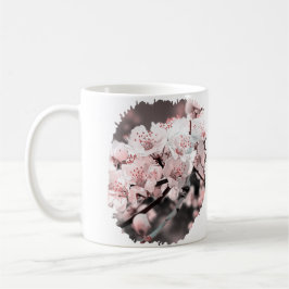 Spring Blossom Ornamental Illustration Pink Koffiemok