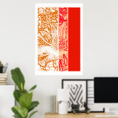 Spring Blossom Poster (Thuiskantoor)