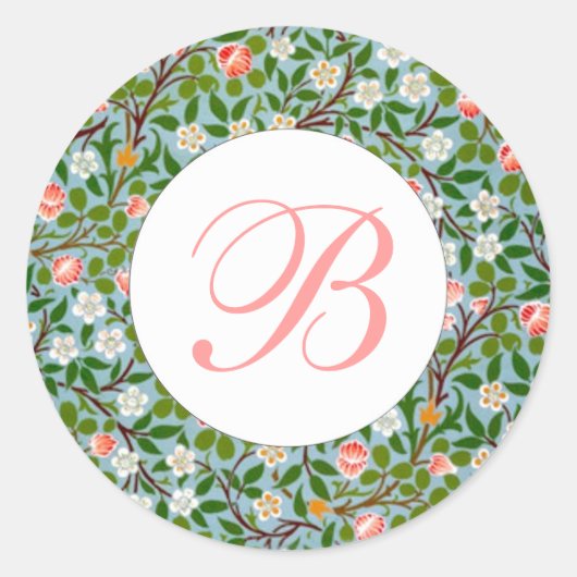 Spring Blossom  Ronde Sticker (Voorkant)