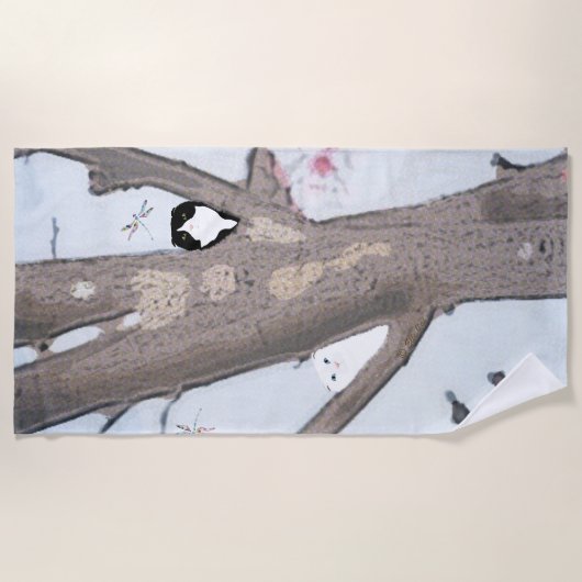 Spring Blossom strandlaken (Voorkant)