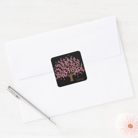 Spring Blossom Tree Sticker (Envelop)