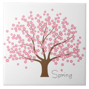 Spring Blossom Tree Tegeltje