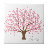 Spring Blossom Tree Tegeltje (Voorkant)