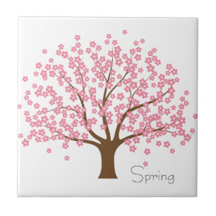 Spring Blossom Tree Tegeltje
