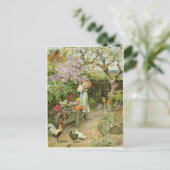 Spring Blossom van de peren Annual 1902 Briefkaart (Staand voorkant)