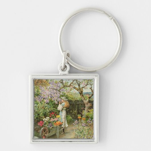 Spring Blossom van de peren Annual 1902 Sleutelhanger (Voorkant)