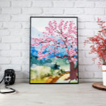 Spring Blossom Wall Art Canvas<br><div class="desc">Voeg een vleugje modern Scandinavisch design toe aan uw huis met deze prachtige abstracte landschapsprint.</div>