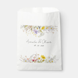 Spring Blossom Wedding Favor Bags Bedankzakje