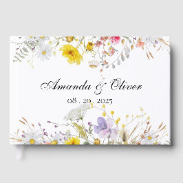Spring Blossom Wedding Guest Book Gastenboek