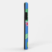 Spring Blossom Weigela, Philadelphus op Blue Case-Mate iPhone Case (Achterkant/rechts)