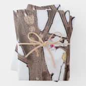 Spring Blossom Wrapping Paper Flat Sheet Set van 3 (In situ)