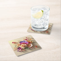 Spring Blossoms 3D Wenskaart - Levendige Rozen