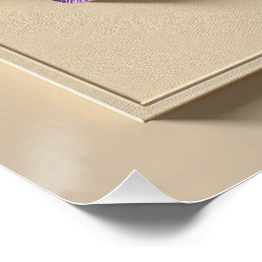 Spring Blossoms 3D Wenskaart - Levendige Rozen Perfect Poster (Hoek)