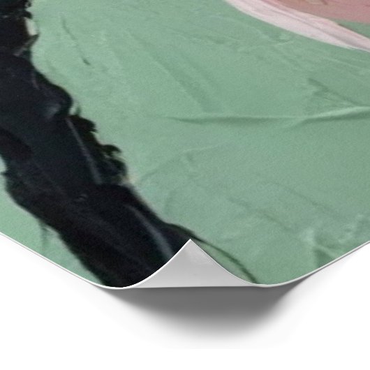 Spring Blossoms Oil Painting on Canvas Large Flora Poster (Hoek)