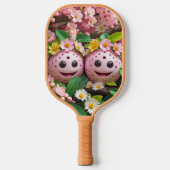 Spring Blossoms Pickleball – Verse en Bloemen Padd Pickleball Paddle (Voorkant)