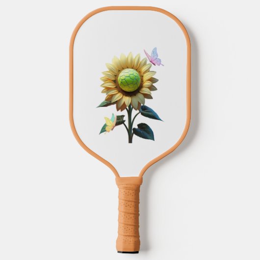 Spring Blossoms Pickleball – Verse en Bloemen Padd Pickleball Paddle (Achterkant)
