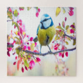 Spring Blue Bird Legpuzzel (Verticaal)
