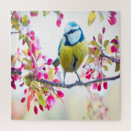 Spring Blue Bird Legpuzzel