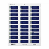 Spring Blue Bonnets Etiket (Full Sheet)