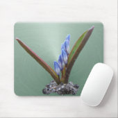 Spring Blue swirl ~ mousepad Muismat (Met muis)