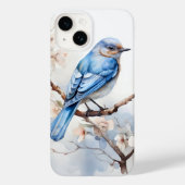 Spring Bluebird in de bloeiende boom Case-Mate iPhone Case (Achterkant)