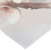 Spring Bluebird in de bloeiende boom Tafelkleed (Gekanteld)