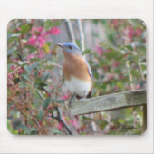 Spring Bluebird Mousepad Muismat (Voorkant)
