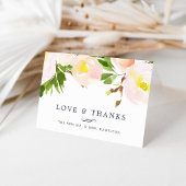 Spring Blush | Floral bedankt