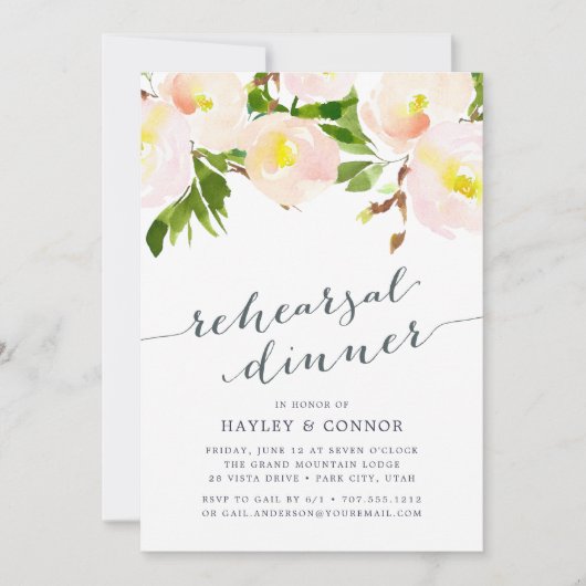 Spring Blush | Pleitzitting Kaart (Voorkant)